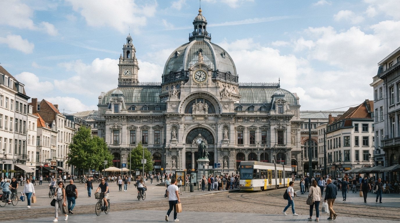 Diamond Quarter, Antwerp: where the stones move and the station gleams