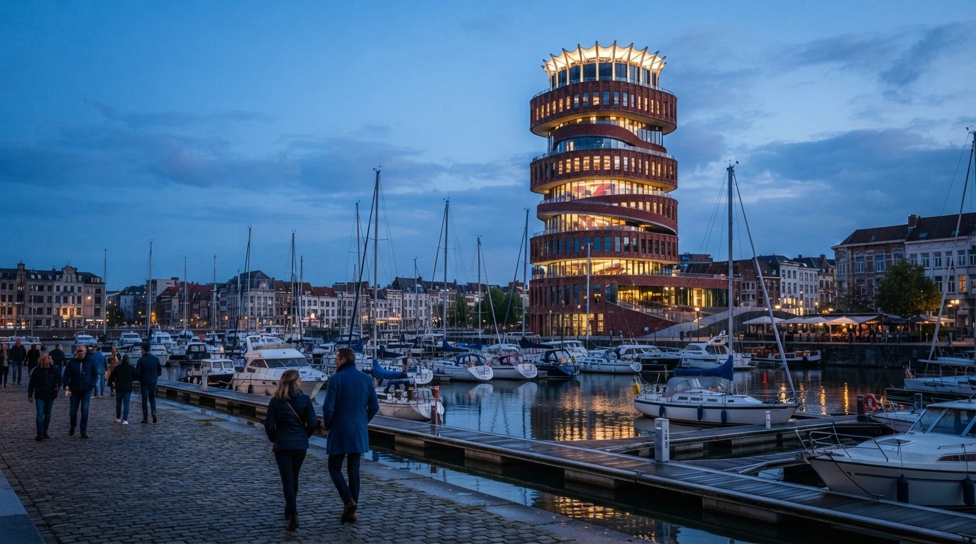 Eilandje, Antwerp: docks, design and dinner by the water
